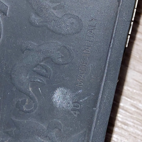 Dolce&Gabbana Black White Logo Pool Slides EU Size 40 (Mens US 9) Unisex - Picture 17 of 17